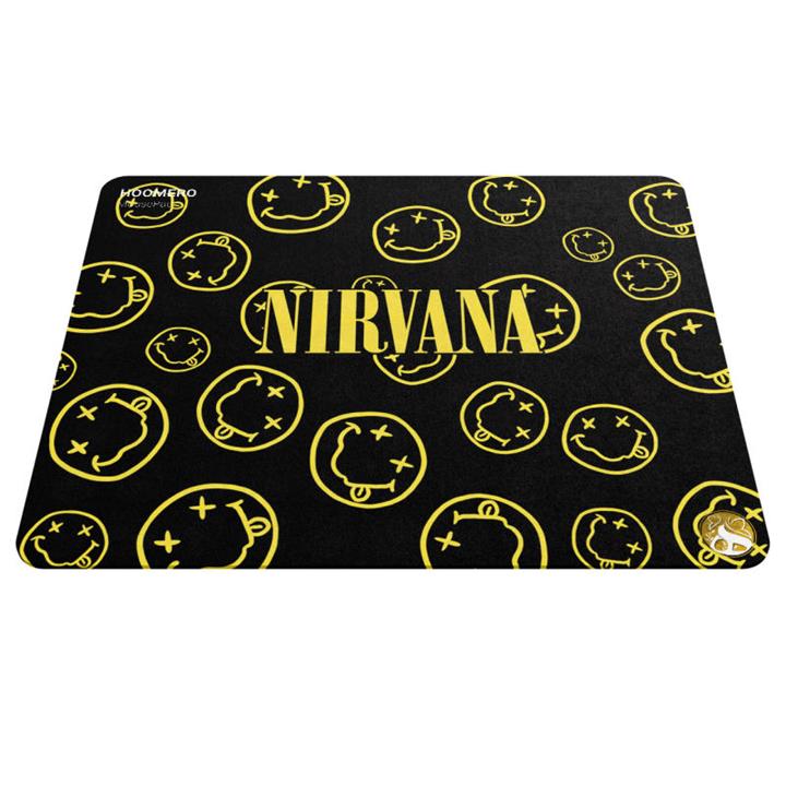 ماوس پد هومرو مدل A6056 طرح گروه راک نیروانا Hoomero Rock band Nirvana A6056 Mousepad